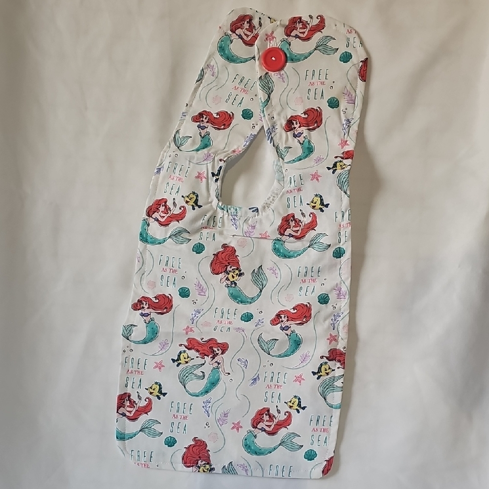 Mermaid Print Kids Bib